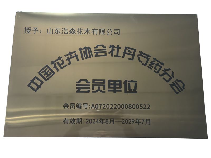 中國(guó)花卉協(xié)會(huì)牡丹芍藥分會(huì)